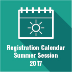 Registration Calendar Fall Session 2017