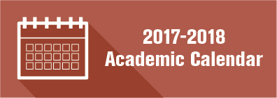 2017-2018 Academic Calendar