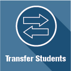 Transfer students icon linking to information about transferring to Utah State University