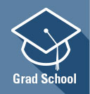 Graduate School icon linking to graduate school information