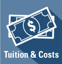 Tuition and Costs icon link to information about current tuition and costs at USU